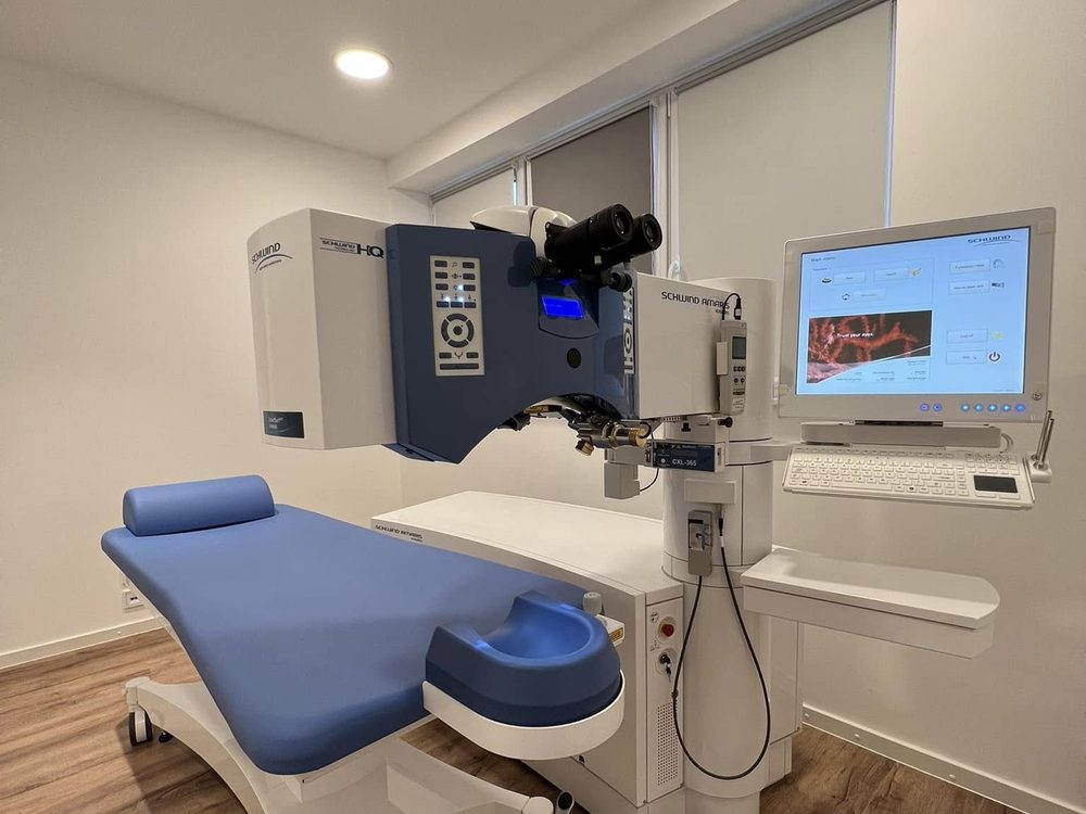 Behandlungsraum im Augenlaserzentrum Hamm
