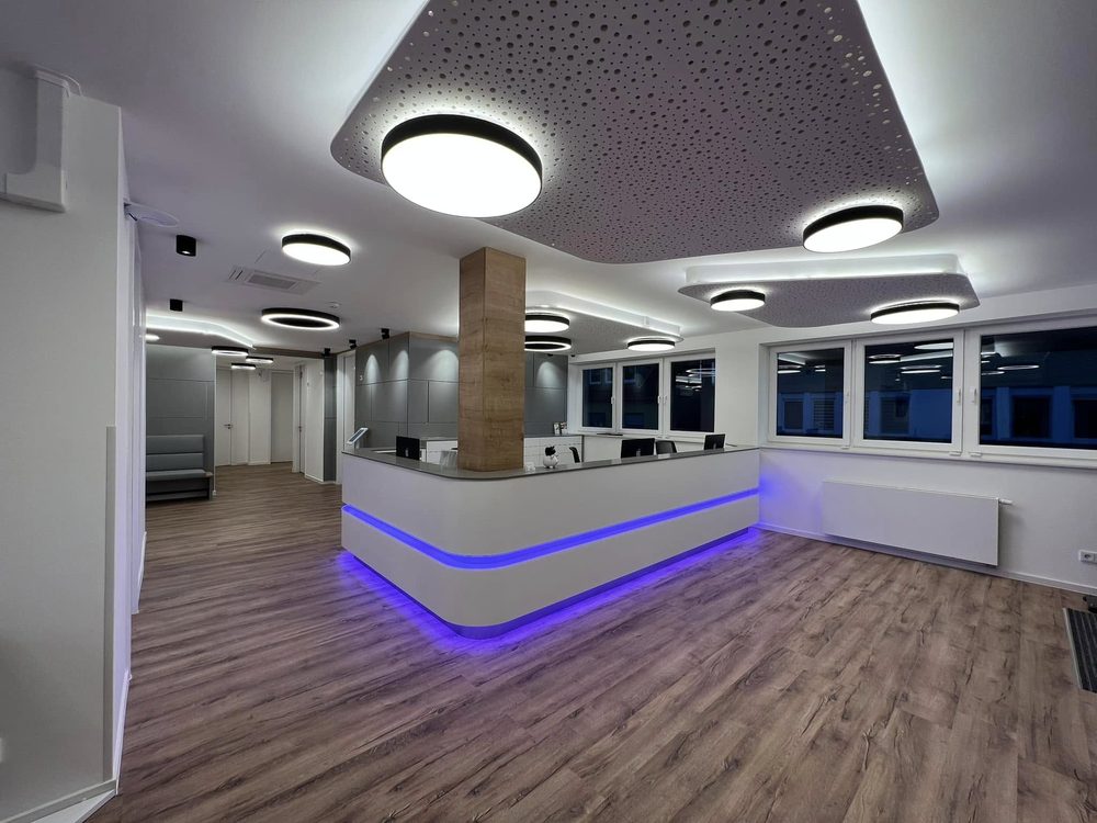 Wartebereich im Augenlaserzentrum Hamm